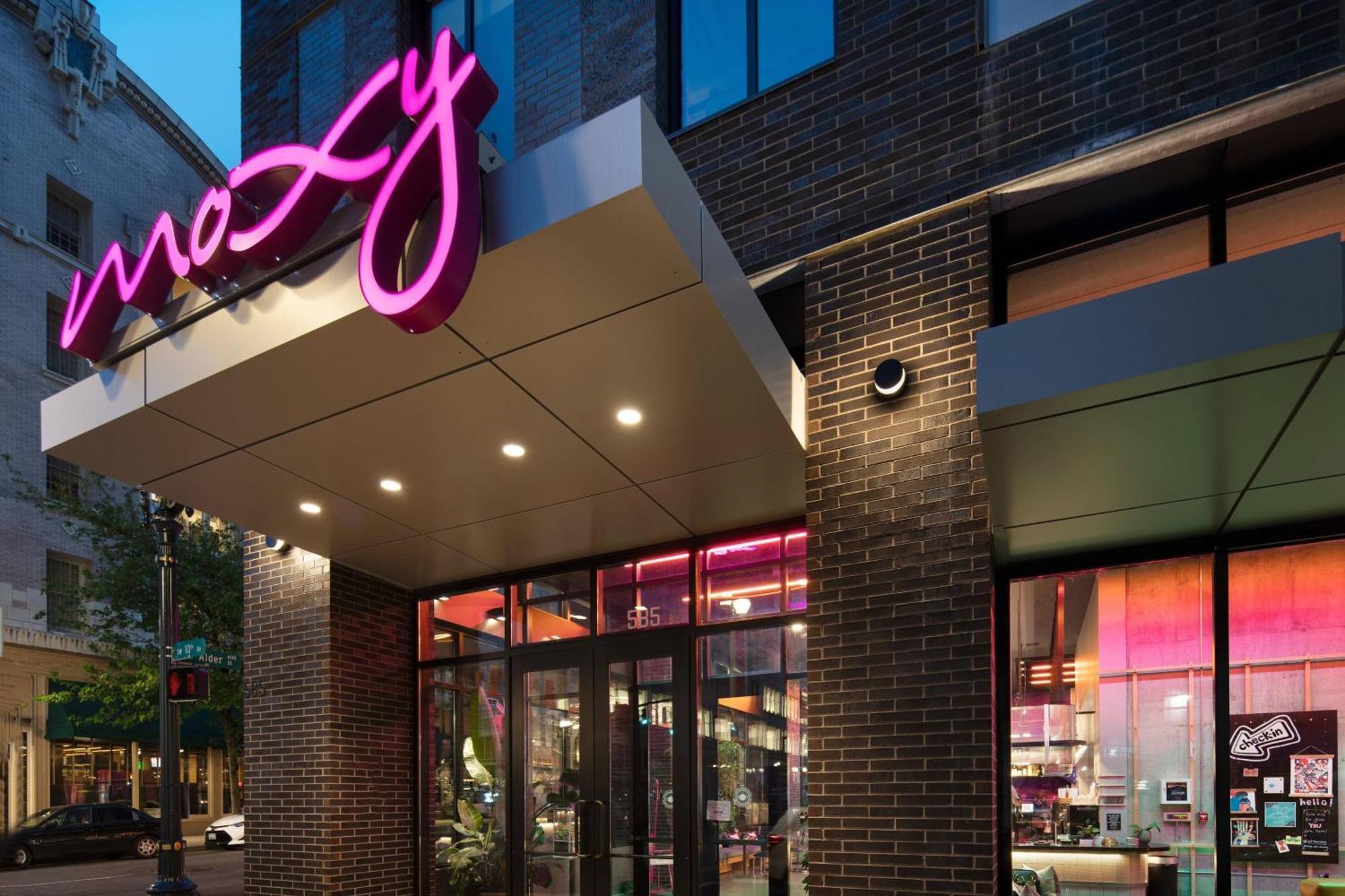 Moxy Portland Downtown Hotel Ngoại thất bức ảnh